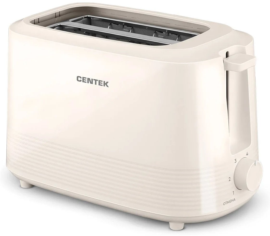 Тостер CENTEK CT-1433 IVORY светло-бежевый купить,11496