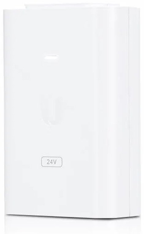 Ubiquiti PoE инжектор POE-24-24W-WH 1 шт, пластик