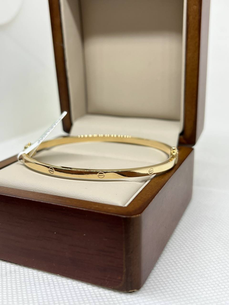 Браслет Exclusive Gold Aij17 длина 18 см, вес 4.69 г золото, плетение обод купить,348200.00000000006