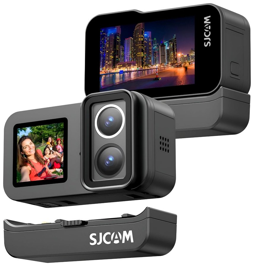 Экшн-камера SJCAM SJ20 DUAL SCREEN черный