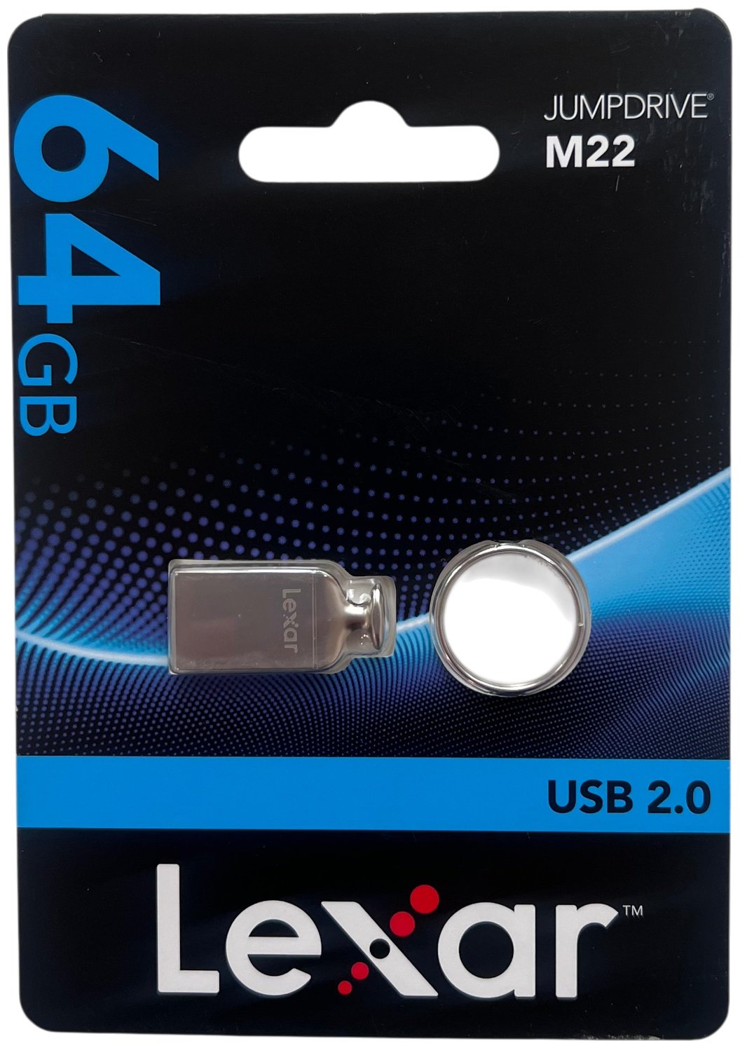USB Flash карта Lexar LJDM022064G-BNJNG 64 Гб серебристый