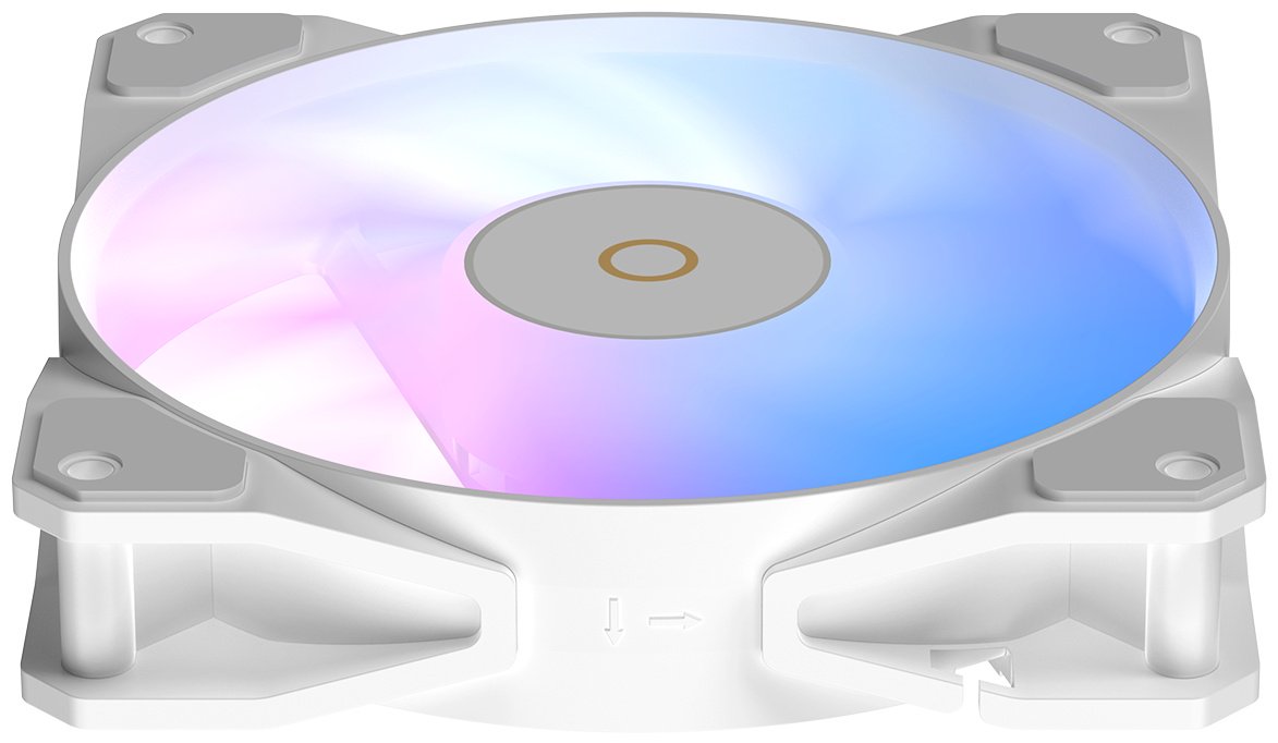 Кулер для корпуса Ocypus Beta F12 WH ARGB белый купить,1673