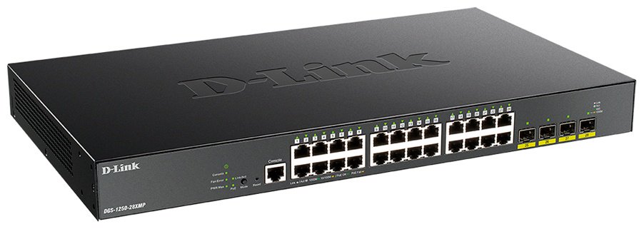 Коммутатор D-link DGS-1250-28XMP/A1A купить,400605