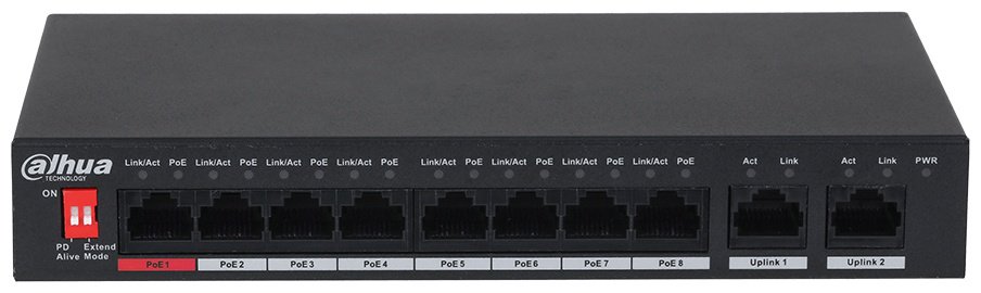 Коммутатор Dahua DH-S3010-8ET-95 купить,18530