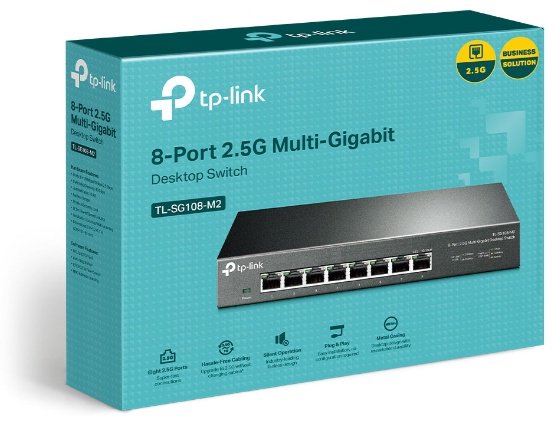 Коммутатор TP-LINK TL-SG108-M2 купить,45282