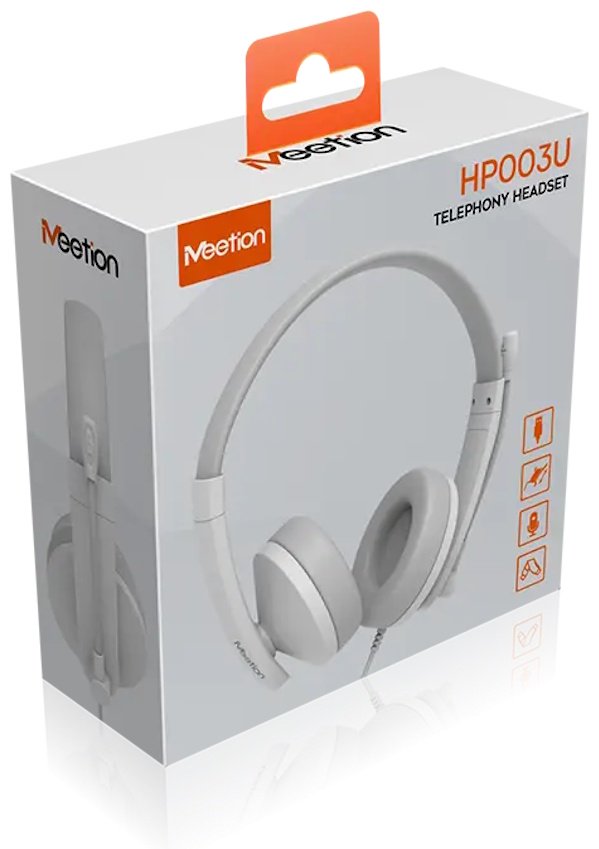 Наушники MeeTion HP003U белый купить,4658