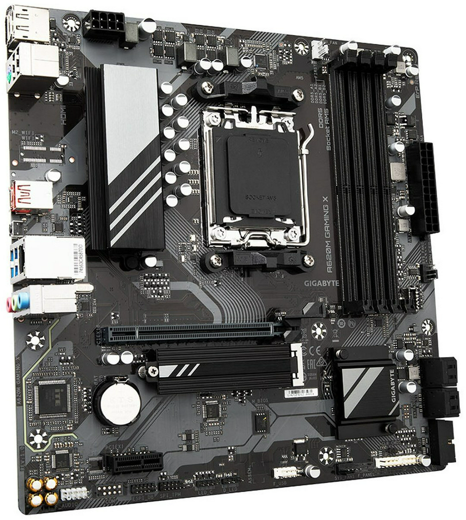 Материнская плата GIGABYTE A620M GAMING X
