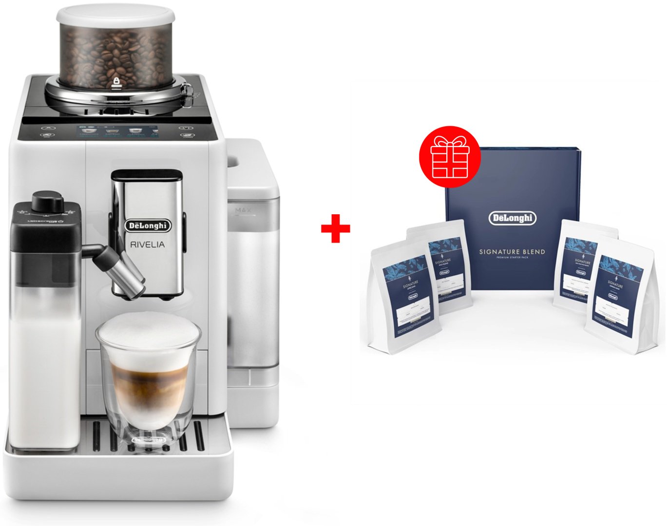 Кофемашина Delonghi EXAM440.55.W белый + подарок купить,524990