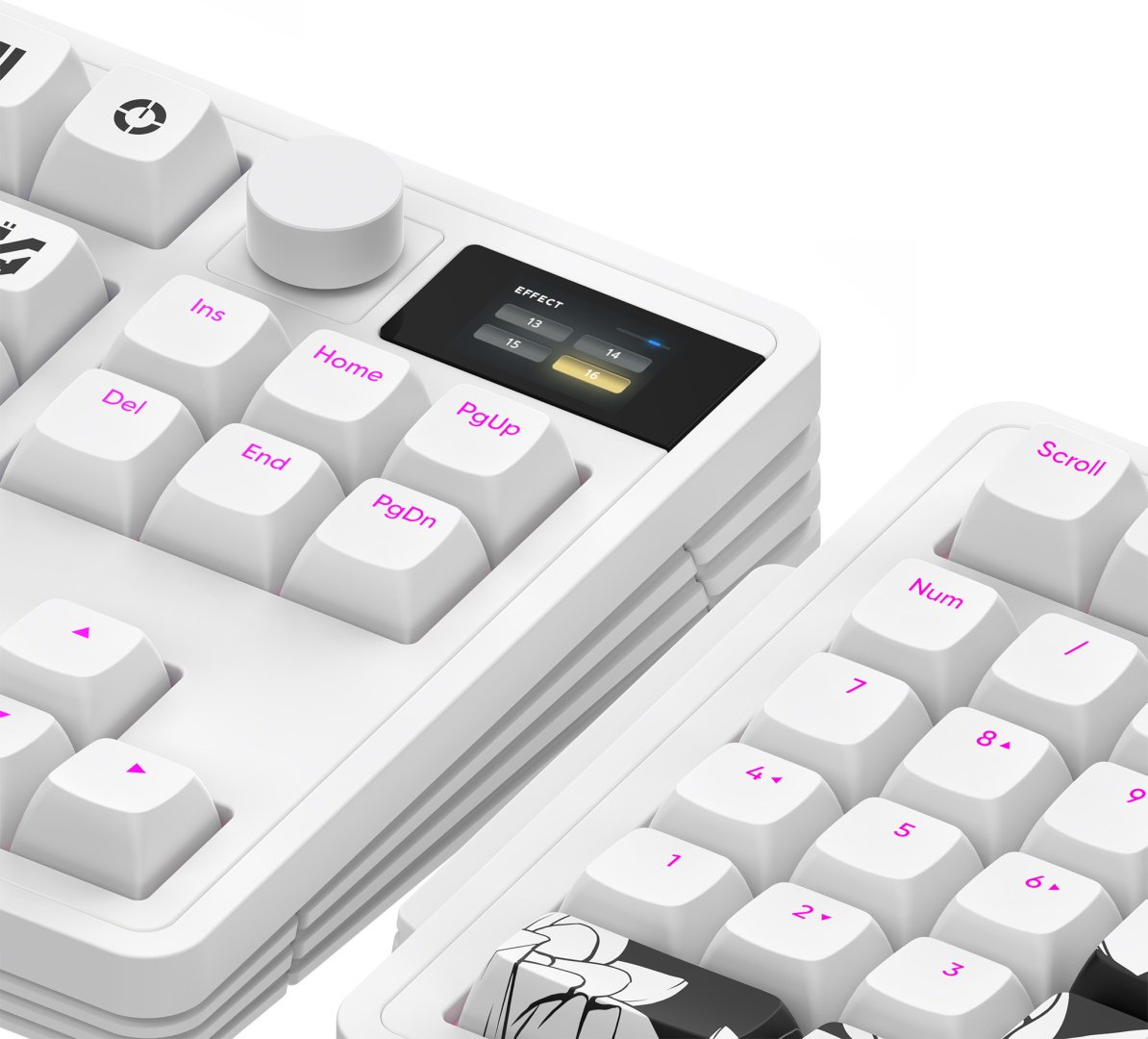 Клавиатура Дарк Проджект KD87A+Num DP-KD-87A-000102 белый купить,74990