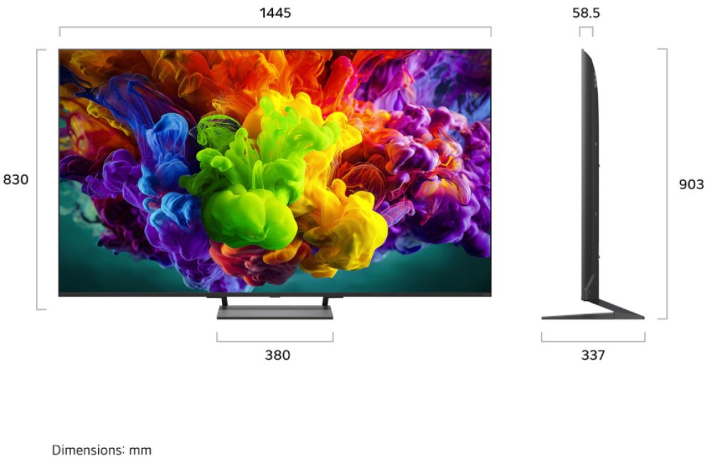 Телевизор LG 65QNED93B6A 165 см черный - ForteMarket Телевизор LG 65QNED93B6A 165 см черный купить,679990