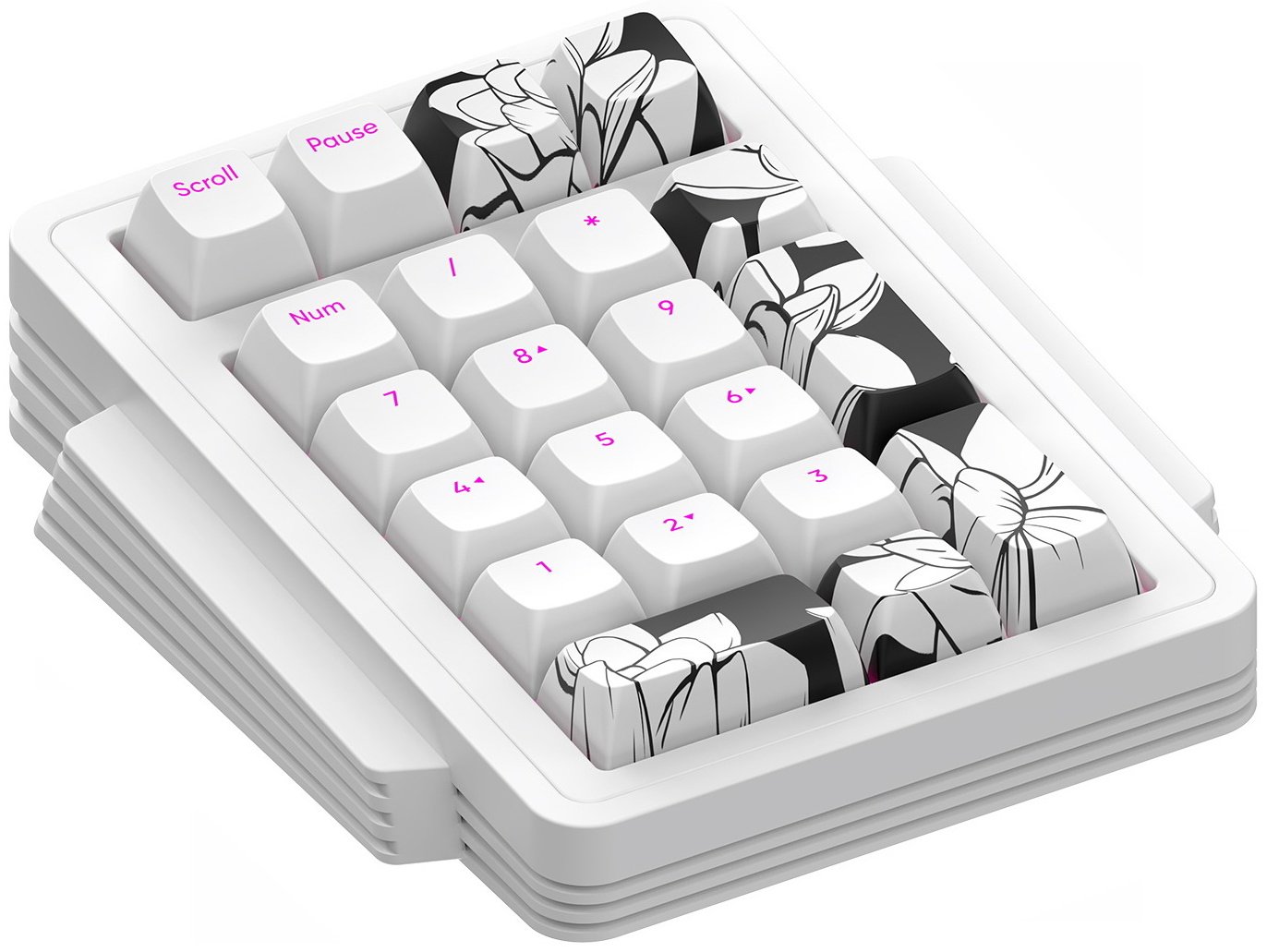 Клавиатура Дарк Проджект KD87A+Num DP-KD-87A-000102 белый купить,74990