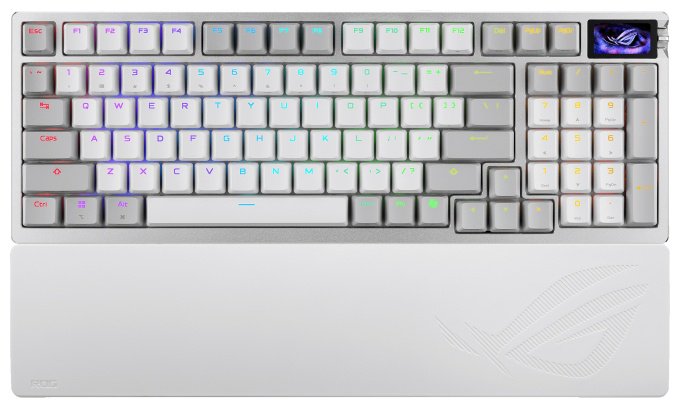 Клавиатура ASUS ROG AZOTH 96 HE белый