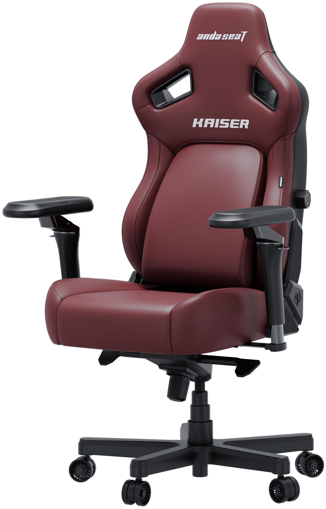 Игровое кресло AndaSeat Kaiser 4, красный, бордовый