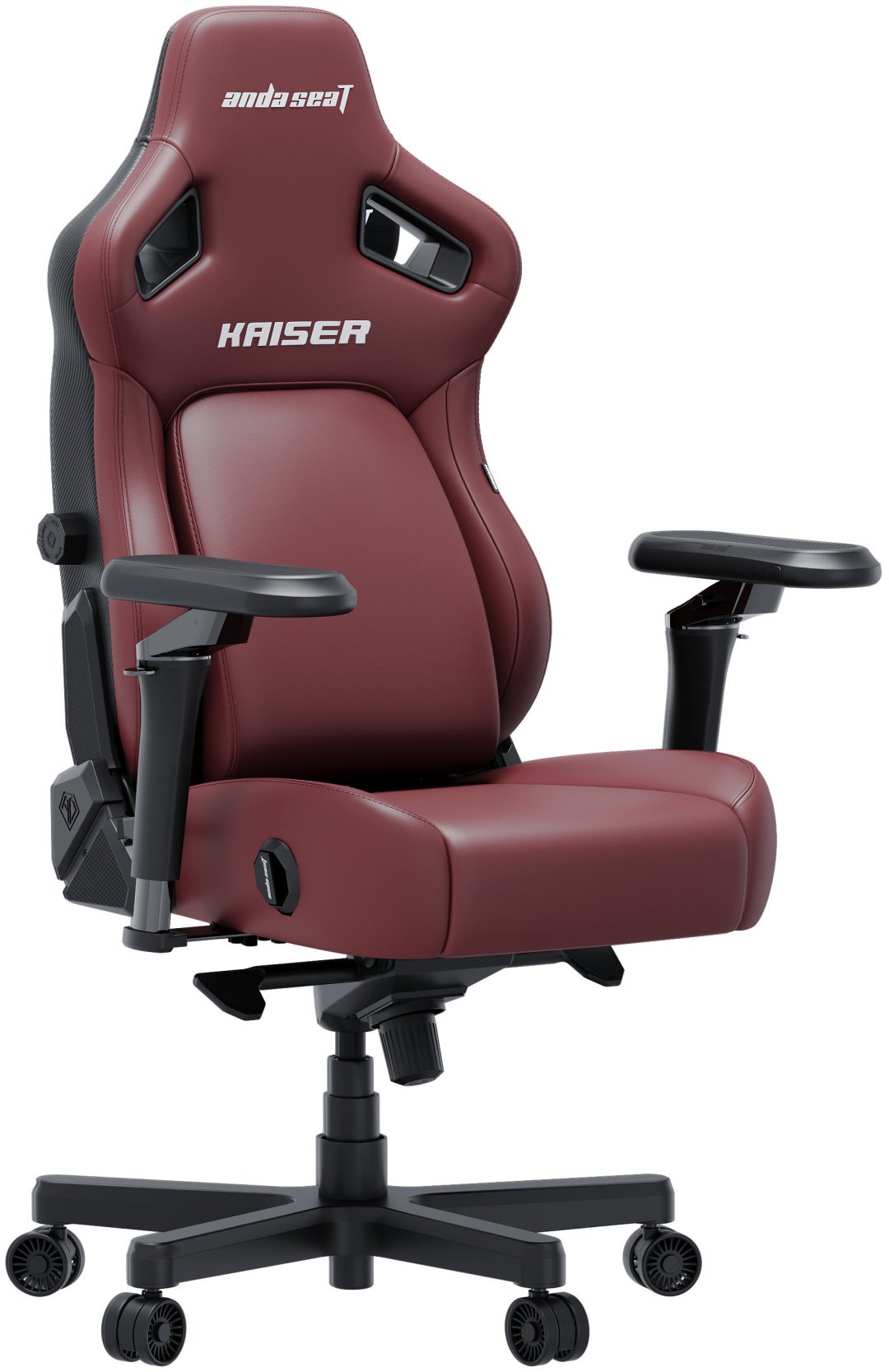 Игровое кресло AndaSeat Kaiser 4, красный, бордовый