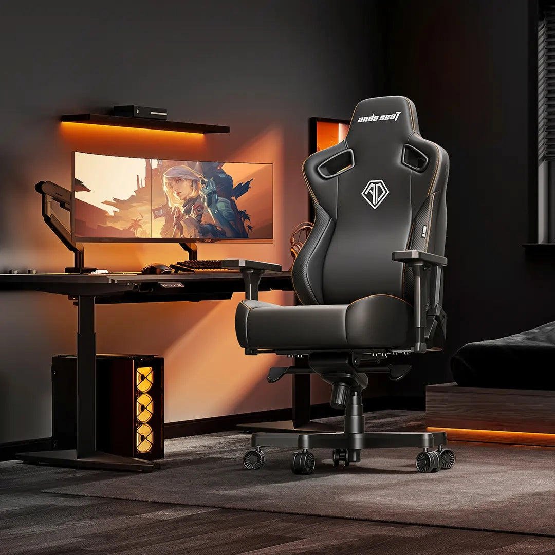 Игровое кресло AndaSeat Kaiser 3E L, черный купить,NaN