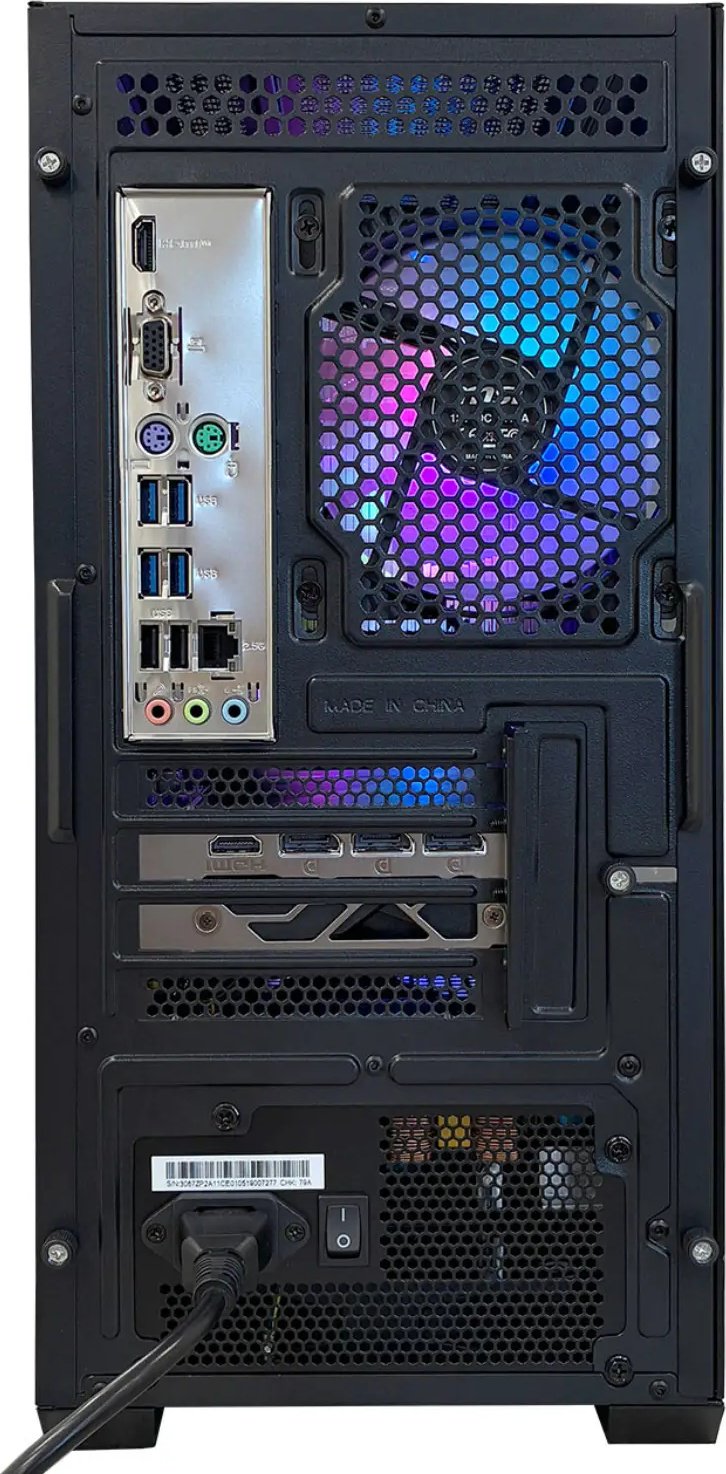 Игровой системный блок NOMAD AMD Ryzen 5 5600X / NVIDIA GeForce RTX 5050 8 Гб / 16 Гб / SSD 512 Гб / ОС не установлена
