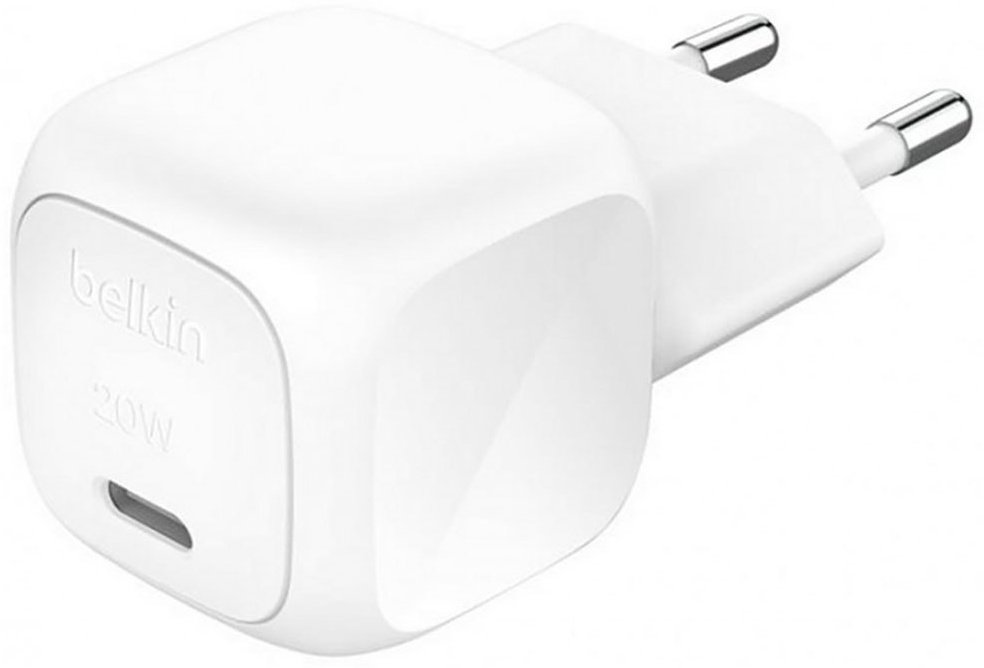 Зарядное устройство Belkin WCA009KQWH USB Type-C 20 Вт белый