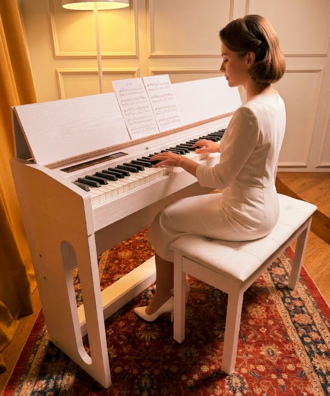 Цифровое пианино TONEHEIM Y602 White Com