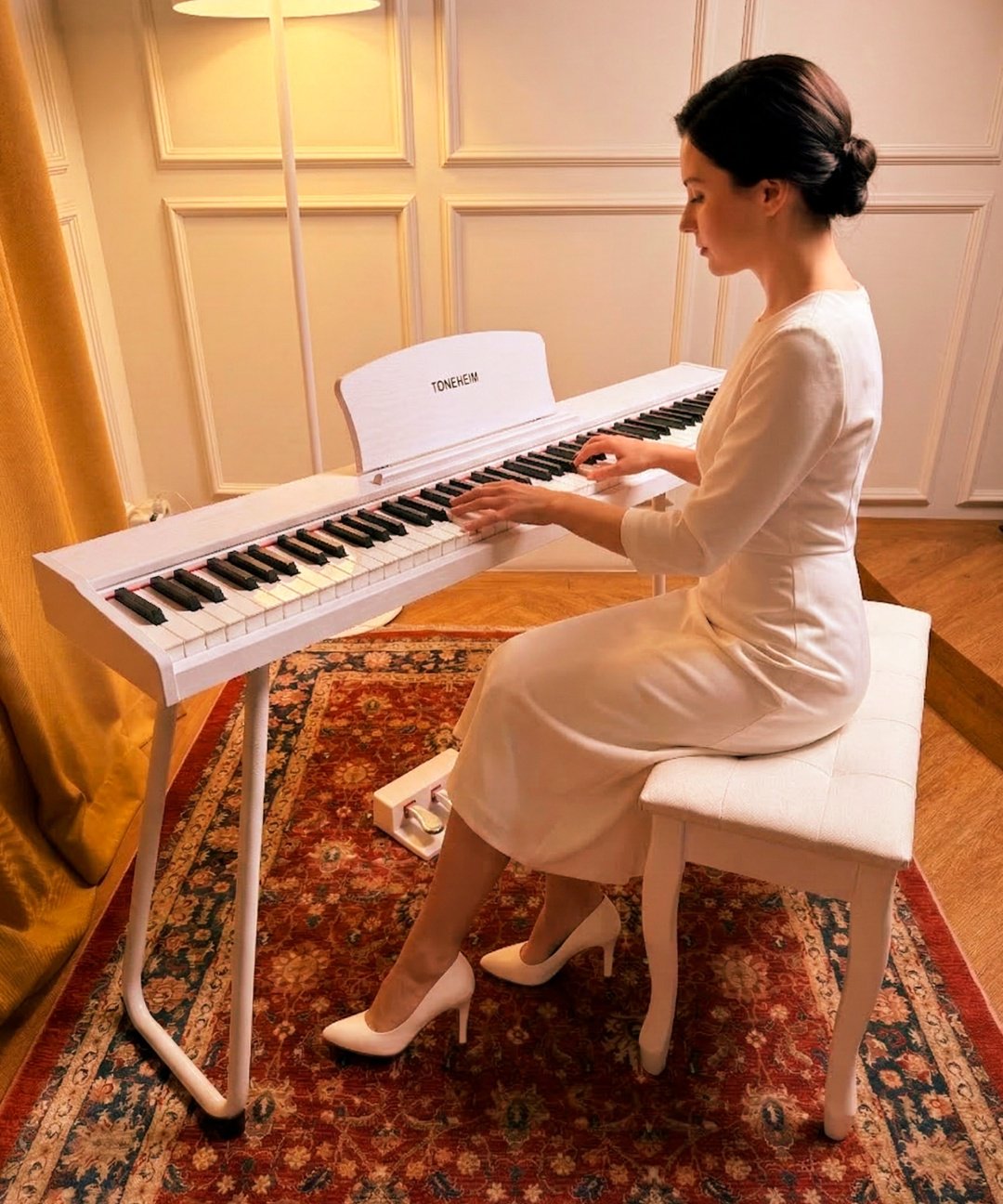 Цифровое пианино TONEHEIM P10 WHITE COM