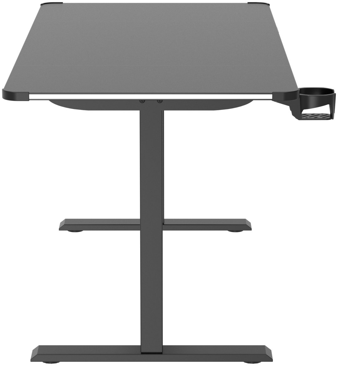 Стол компьютерный XG Cyber-Eclipse, 140х70x71 см, черный
