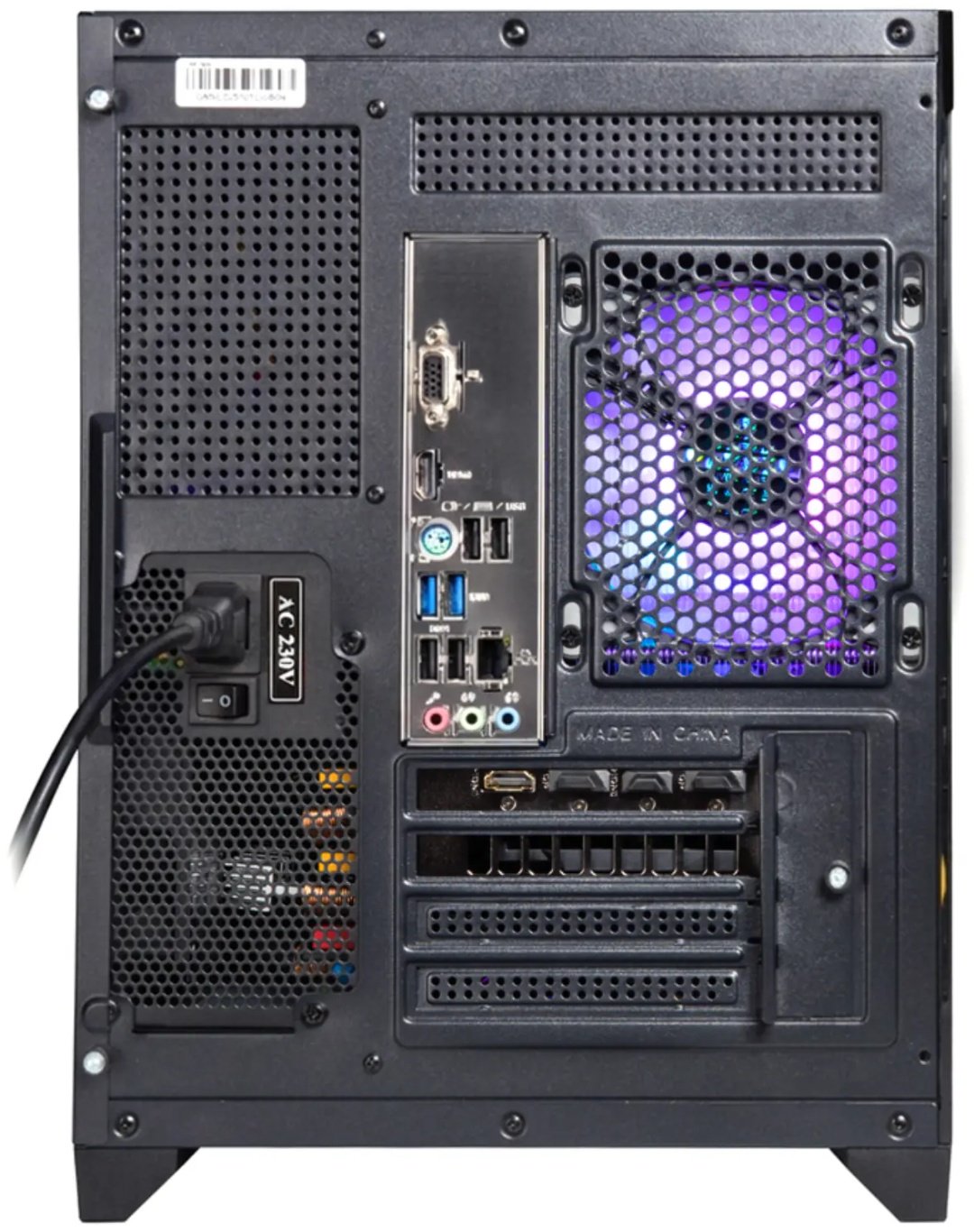 Игровой системный блок XG Intel Core i5-14400F / NVIDIA GeForce RTX 5050 8 Гб / 16 Гб / SSD 512 Гб / ОС не установлена