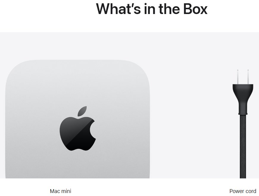 Неттоп Apple Mac Mini 2026 MHQK4UA/A серебристый