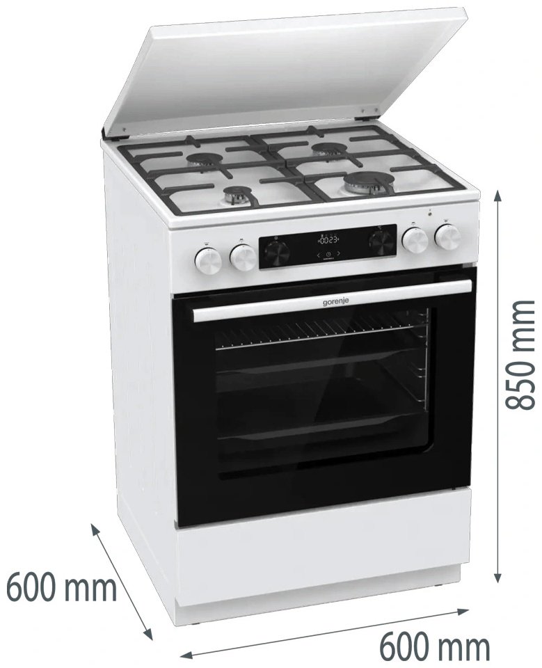 Кухонная плита Gorenje GK6C5WF белый купить,279990