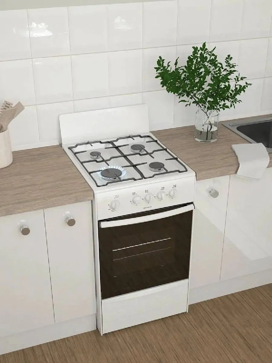 Кухонная плита DARINA 1A GM341 001 W белый