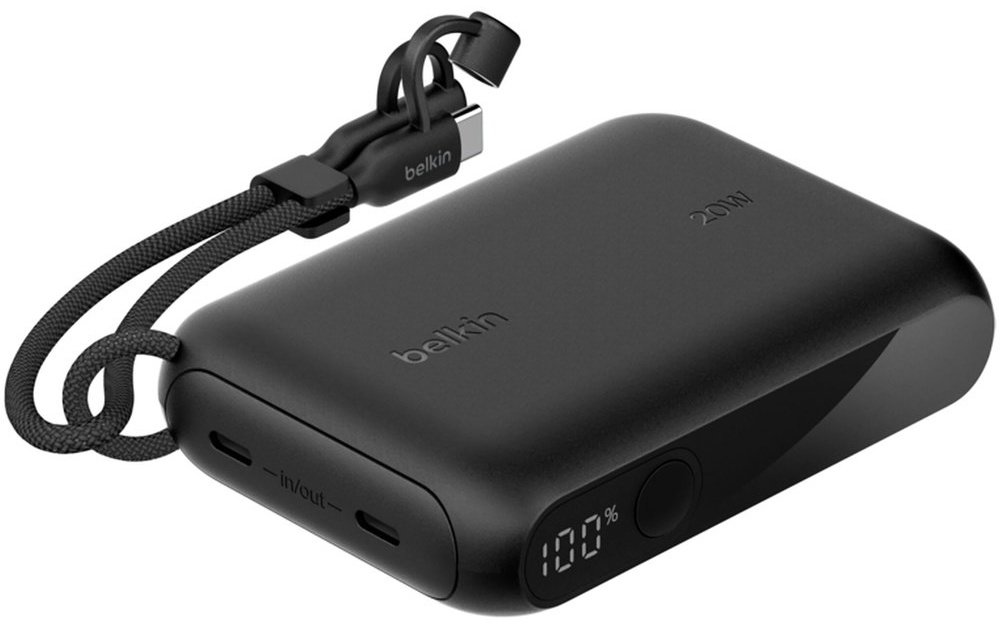 Внешний аккумулятор Belkin BPB027HQBK 10000 мАч 20 Вт черный