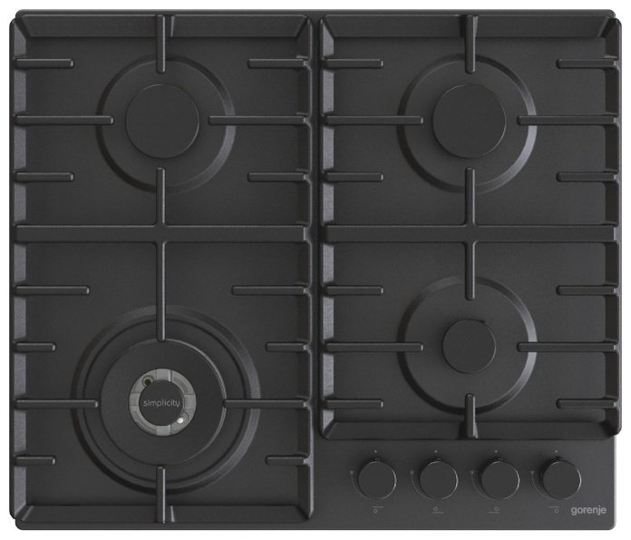 Газовая варочная поверхность Gorenje GW642SYB черный
