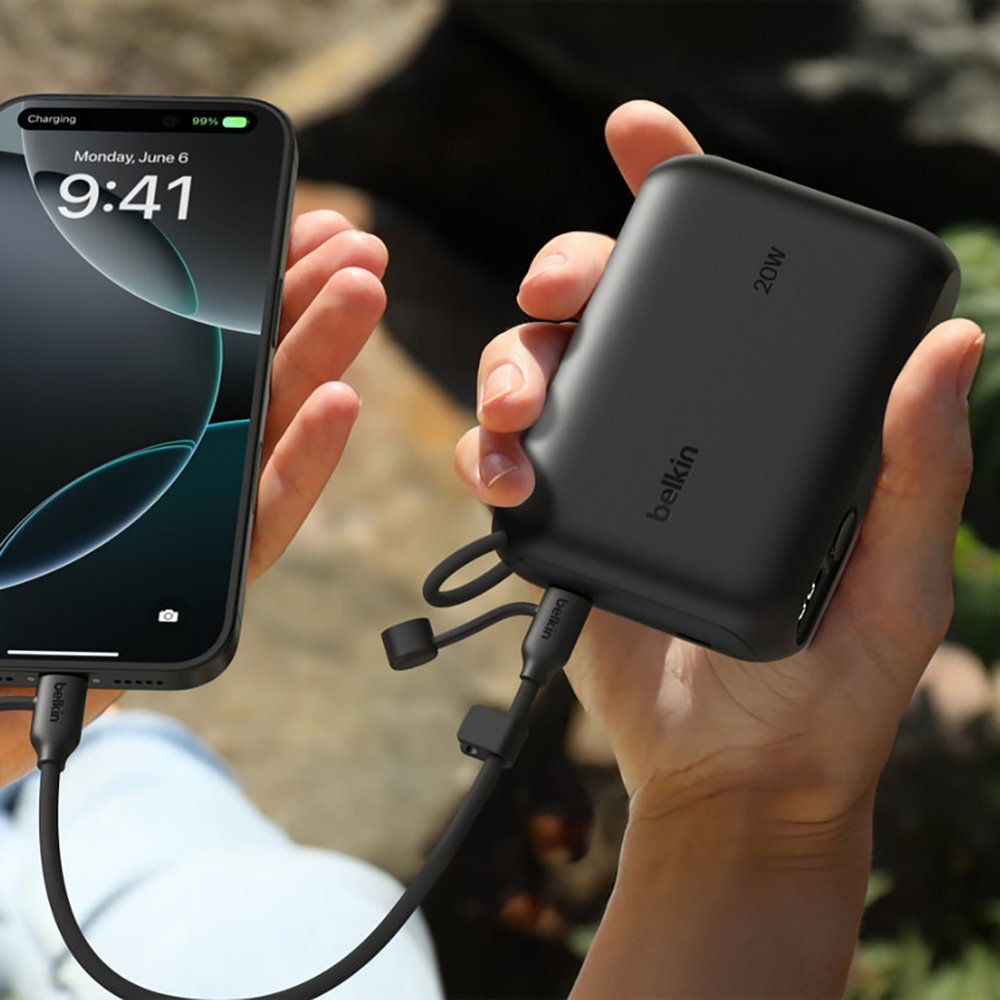 Внешний аккумулятор Belkin BPB027HQBK 10000 мАч 20 Вт черный