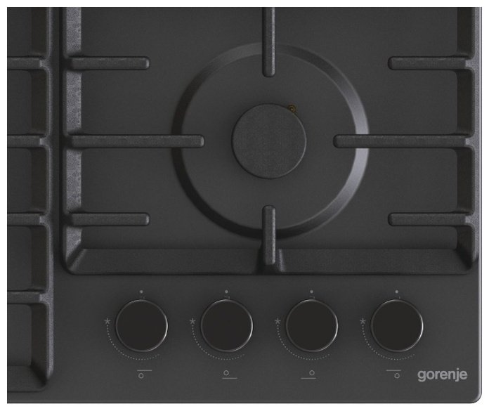 Газовая варочная поверхность Gorenje GW642SYB черный