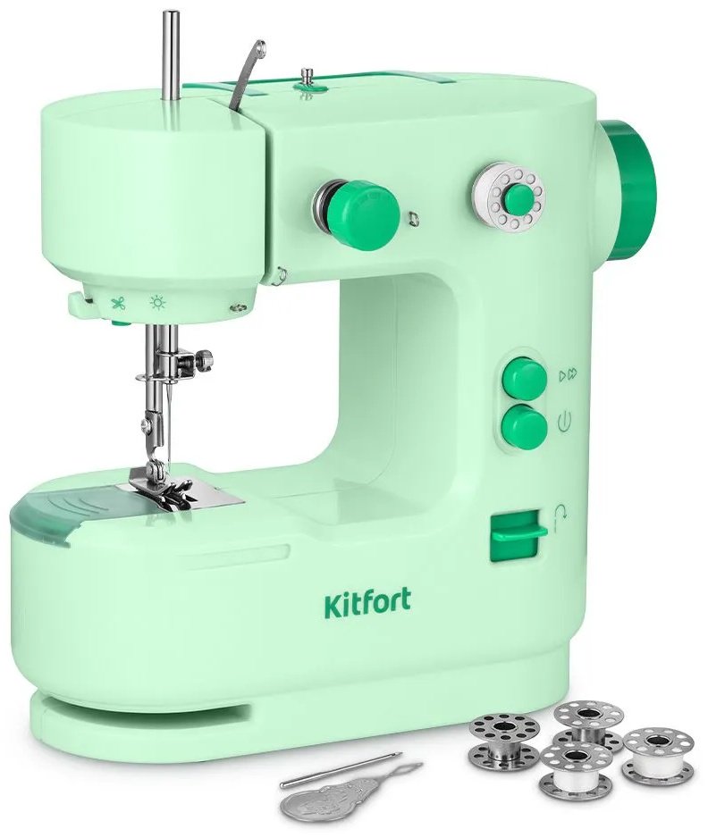 Швейная машина Kitfort КТ-6059 зеленый