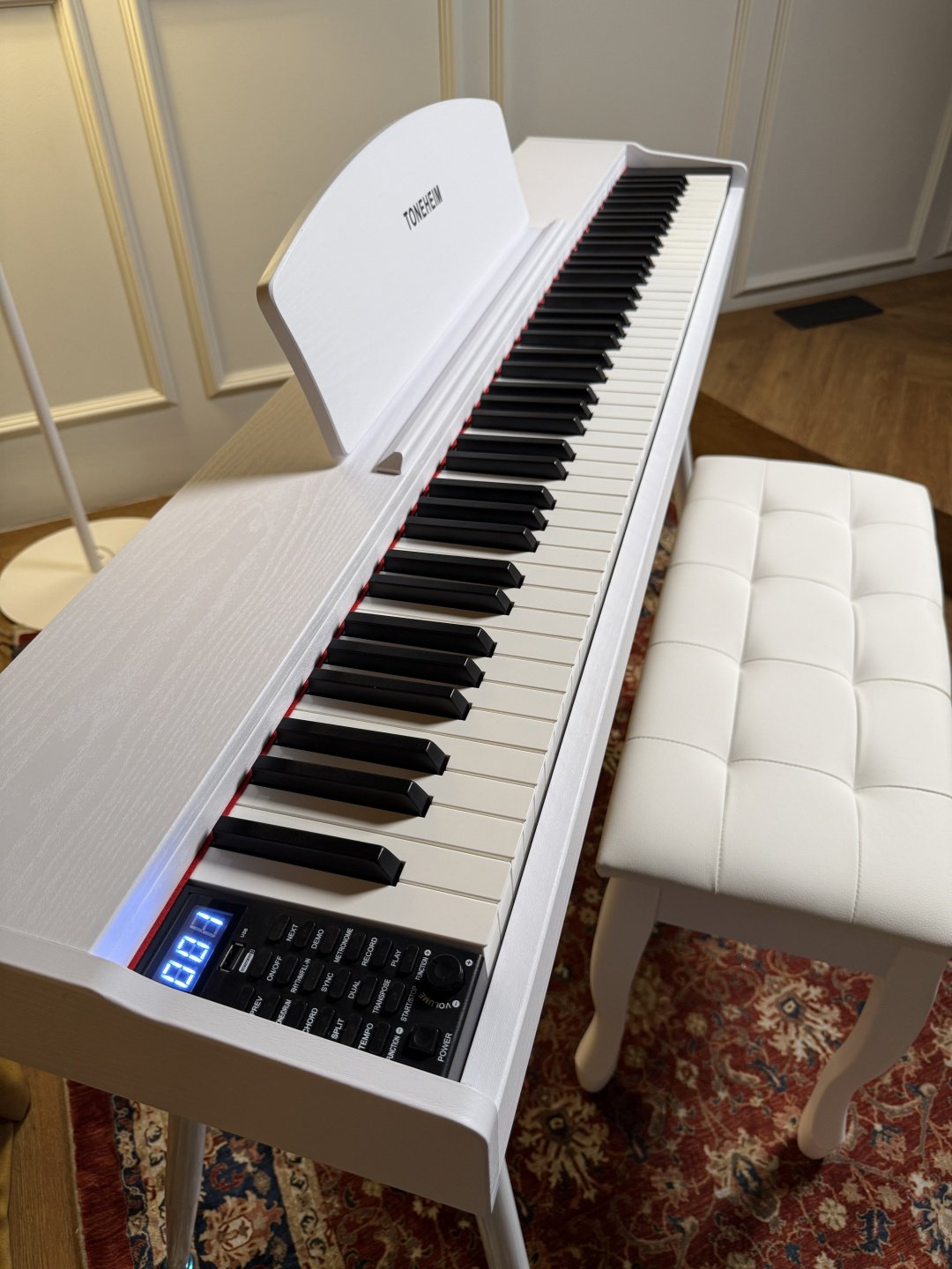 Цифровое пианино TONEHEIM YM-A01U WHITE COM