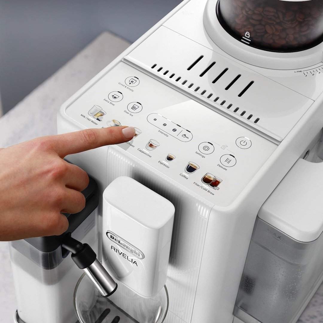 Кофемашина Delonghi EXAM420.55.WXL белый купить,399990