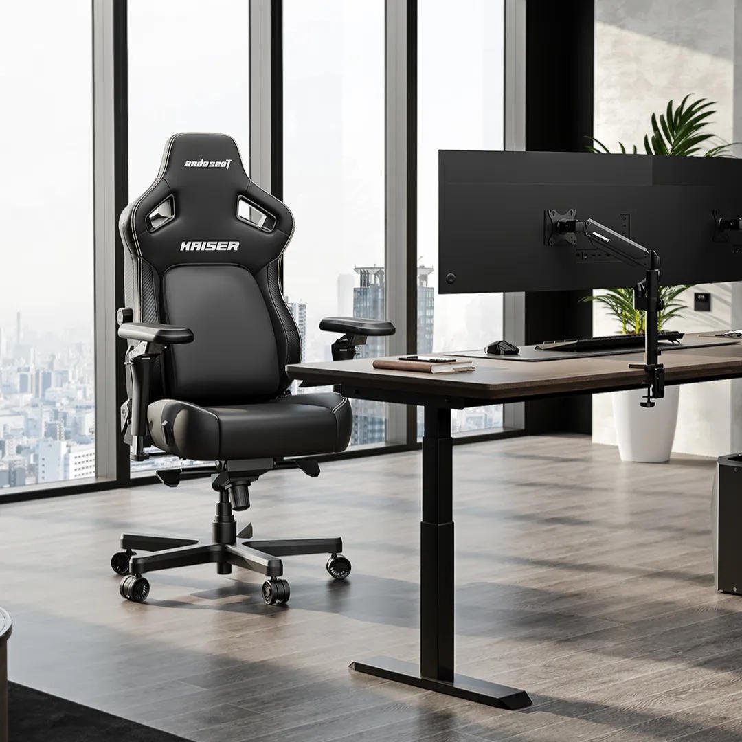 Игровое кресло AndaSeat Kaiser 4 L, черный купить,244990