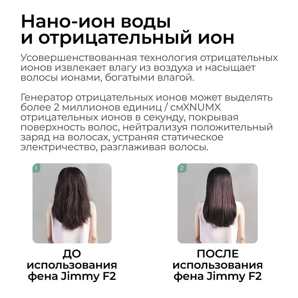 Фен Xiaomi Jimmy F2 зеленый купить,0