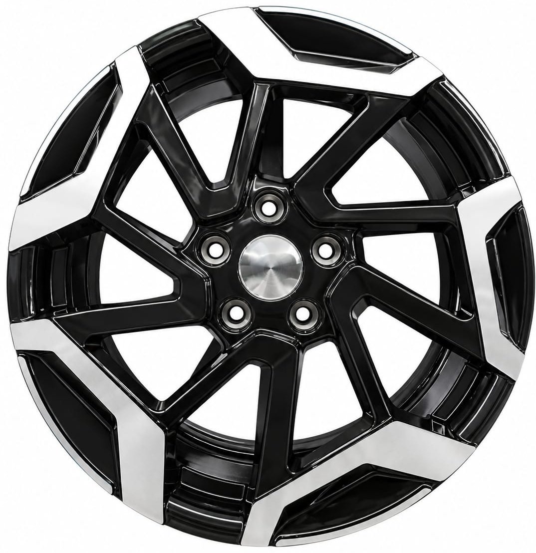 2BE KX21 7.5x18/5x114.3 D67.1 ET51 4 диска серебристый, черный купить,NaN
