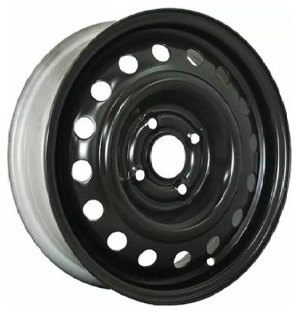 TREBL 64A45R(newD5) 6x15/4x100 D54.1 ET45 4 диска черный купить,NaN