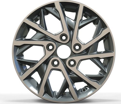 Baochi HHY016 7x17/5x114.3 D67.1 ET48 4 диска серый купить,NaN