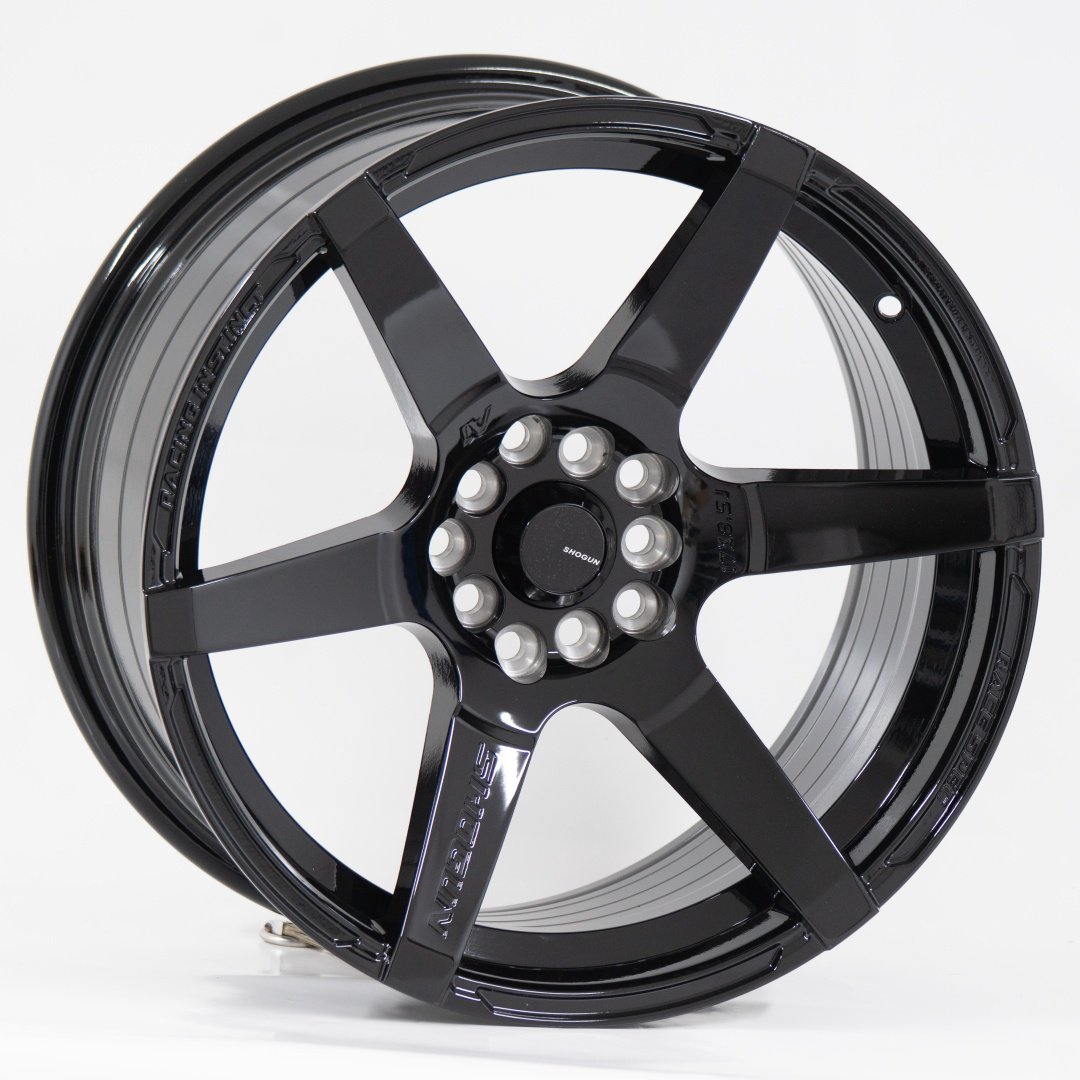 Kipardo XF043 8.5x18/5x114.3 D73.1 ET25 4 диска черный купить,NaN