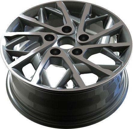 Baochi HHY016 7x17/5x114.3 D67.1 ET48 4 диска серый купить,NaN