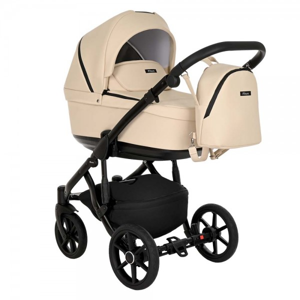 Коляска 2 в 1 Pituso Moon Кожа Vanilla купить,NaN