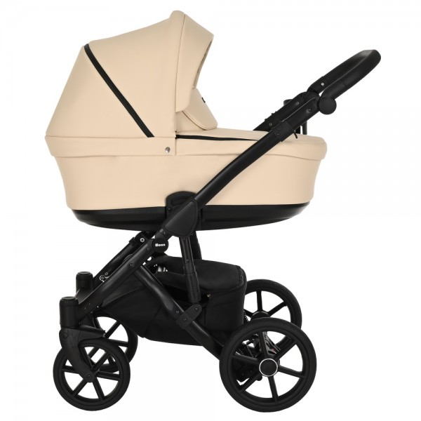 Коляска 2 в 1 Pituso Moon Кожа Vanilla купить,NaN