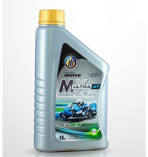 Моторное масло Синтетическое United Oil MX Ultra 4T 10W-40 1 л купить,NaN