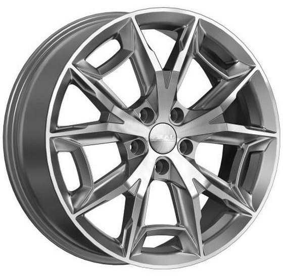 WorldWheels WorldWheels Паркер алмаз графит 7.5x19/5x114.3 D64.1 ET40 4 диска графит, серый, черный купить,NaN