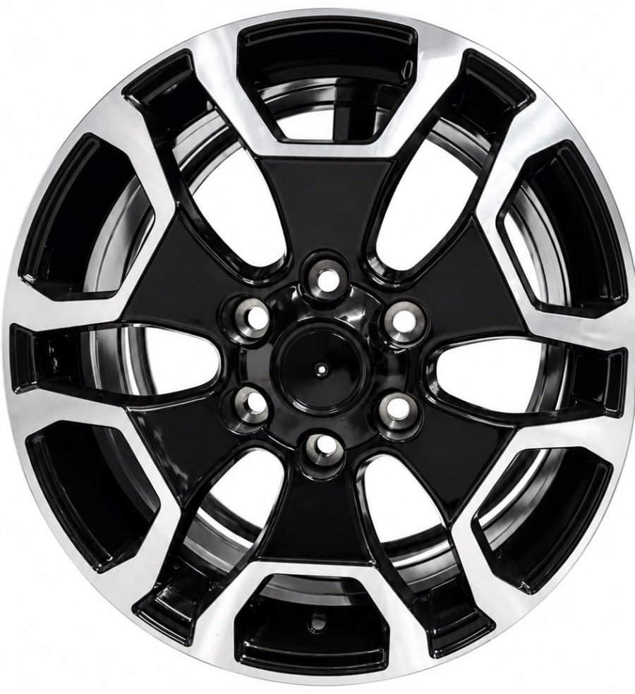 2BE 18935 7.5x18/6x139.7 D106.1 ET30 4 диска черный, серебристый купить,NaN