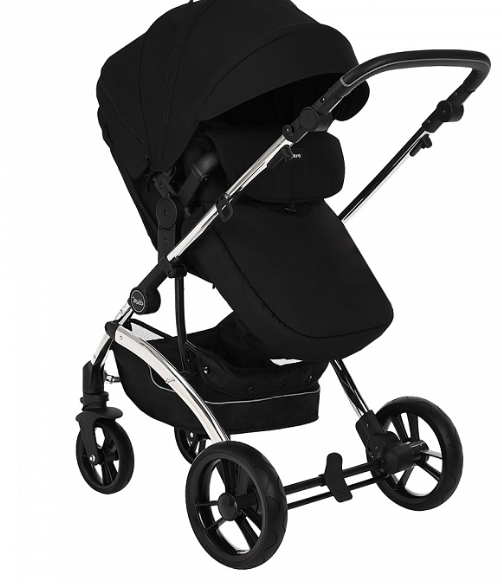Коляска трансформер Pituso Mikki G16 black chrome PU купить,NaN