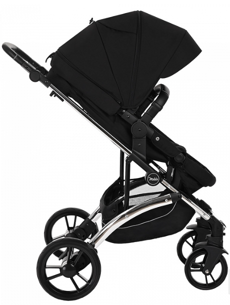 Коляска трансформер Pituso Mikki G16 black chrome PU купить,NaN