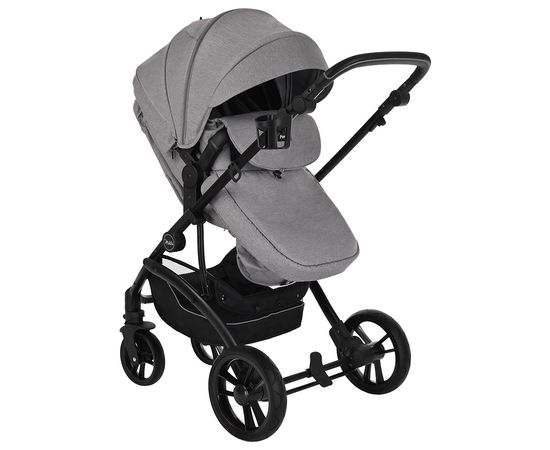 Коляска трансформер Pituso Mikki G16 grey black PU купить,NaN